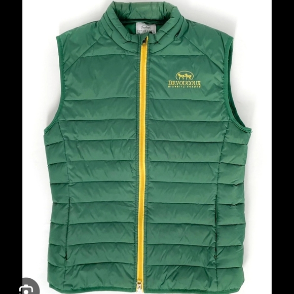 Devoucoux Green Puffer Vest Size XL NWT - Picture 3 of 11